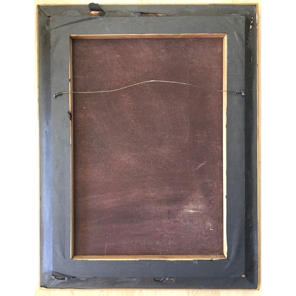 Cusco Peru Painting Archangel Warrior Acabucero Antique Art Oil on Canvas Framed - Picture 9 of 9